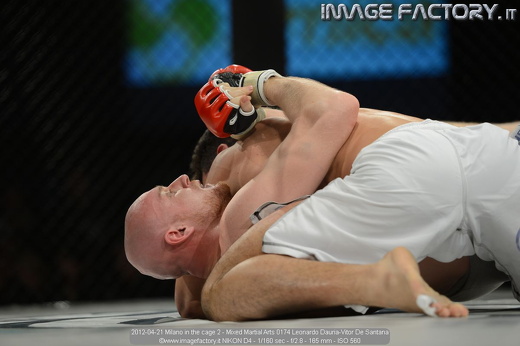 2012-04-21 Milano in the cage 2 - Mixed Martial Arts 0174 Leonardo Dauria-Vitor De Santana